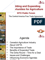 Building and Expanding Opportunities For Agriculture: WTO Public Forum