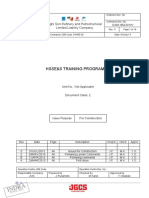 Hsse&s Training Programme