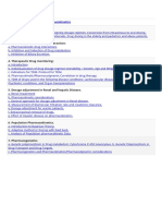 Design of Dosage Regimens:: 1. Introduction To Clinical Pharmacokinetics