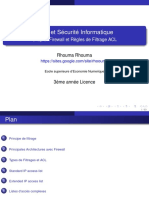 Firewall Et Règles de Filtrage