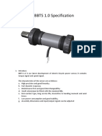 Bottom Bracket Torque Sensor Size