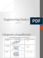 Engineering Statics: Equilibrium