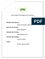 Tarea 1 Primer Parcial Mercadotecnia PDF