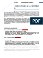 E26-Metástasis Cerebrales. Diagnóstico Diferencial.