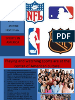 Sports in The U.S. Presentation