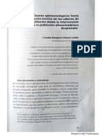 C. Pluralismos Epistemológicos Hacia La Valoración Teórica de Los Saberes de Acción Claudia Mosquera