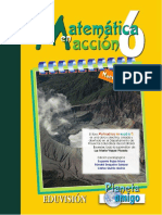 Cuaderno de Trabajo Matemática en Acción 6