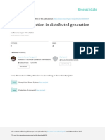 Islanding Detection in Distributed Generation