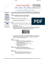 Dial Indicator Alignment Procedure PDF