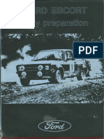 Ford Escort Rally Preparation Manual