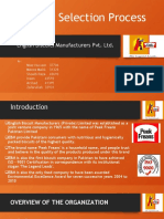 Supplier Selection Process: English Biscuits Manufacturers Pvt. LTD