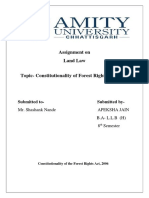 Assignment On Land Law: Submitted To-Submitted by