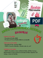 Programa Fiestas Patronales 2020