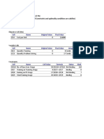 Cell Name Original Value Final Value