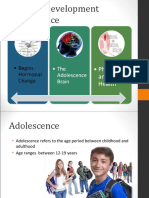 Adolesecne Physical Develp