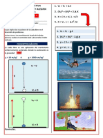 Guía de Trabajo Física 10 No. 8 Caída Libre