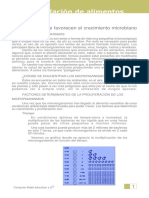 Manipulador de Alimentos - 4 - Factores Que Favorecen El Crecimiento Bacteriano