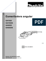 Manula de Operacion Esmeriladora Angular PDF