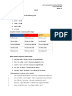 Taller: Write Questions in Present Perfect Simple