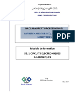 BAC PRO MI S2.1 Circuits Électroniques Analogiques