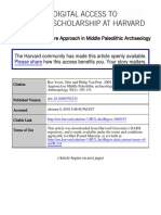 BAR YOSEF, O., VAN PEER, P., 2009. - The Chaine Operatoire Approach in Middle Paleolithic Archaeology