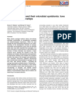 Marine Sponges and Their Microbial Symbionts: Love and Other Relationships