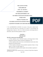 Substituted by The SEBI (Listing of Specified Securities On Institutional Trading Platform) Regulations, 2013, For The Full Stop