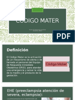 Código Mater