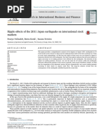 Ripple Effects of The 2011 Japan Earthquake On International Stock Markets PDF