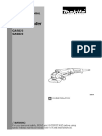 GA5020X01 - Manual Maquita Esmeril