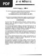 DECRETO No. 0032 DE 2015 MANUAL DE PROCEDIMIENTOS DEL BPPID PDF