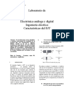 Caractersiticas de Los BJT