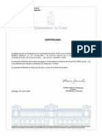 Erick Ibáñez (2019) - Certificado de Alumno Regular