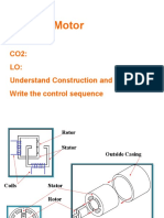 Stepper Motor: CO2: LO: Understand Construction and Operation Write The Control Sequence