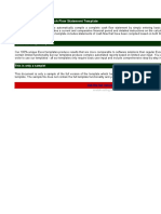 Excel Skills Australia - Cash Flow Statement Template: About Our Unique Templates