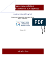 1-38, 10-Premier Examen Clinique D'un Patient Adulte Vu Aux Urgences PDF