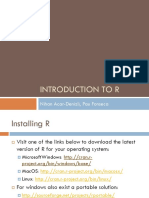 Introduction To R: Nihan Acar-Denizli, Pau Fonseca