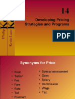 Developing Pricing Strategies and Programs