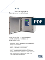 SEL-2414 Monitoramento e Controle de Transformadores de Potência PDF