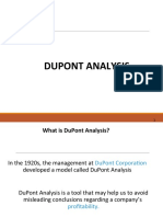 Dupont Analysis