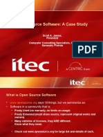 Open Source Software: A Case Study: Scott A. James, President Computer Consulting Specialists, Inc. Sarasota, Florida