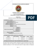 Silabo-Calculo Computarizado de Estructuras (E) (2020-A)