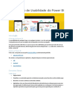 Guia Rápido de Usabilidade Do Power BI