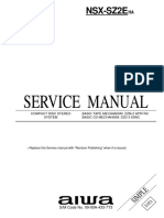 Service Manual: Nsx-Sz2E