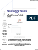 La Regla Del Serrucho, Electronic Configuration PDF