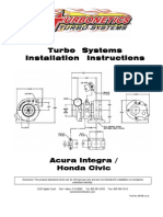 Turbo Systems Installation Instructions