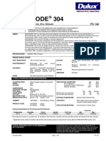 Zincanode 304: Solvent Borne Inorganic Zinc Silicate