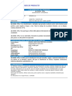 Hoja Tecnica y Msds Alcohol Antiseptico