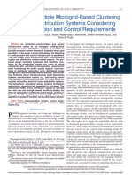 Optimized Multiple Microgrid-Based Clustering of Active Distribution Systems Considering Communication and Control Requirements