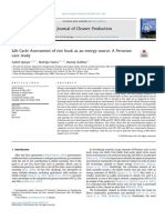 Life Cycle Assessment of Rice Husk As An Energy Source. A Peruvian Case Study